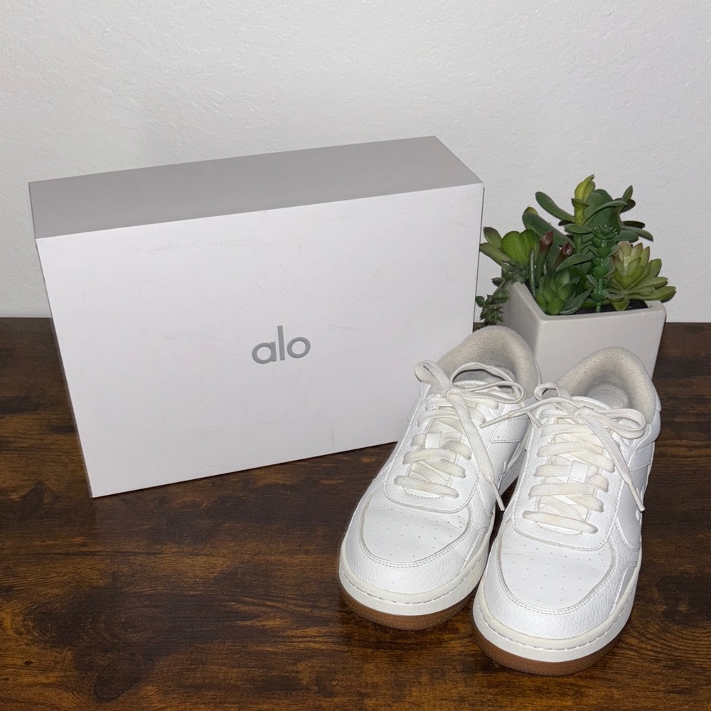Alo White Sneakers